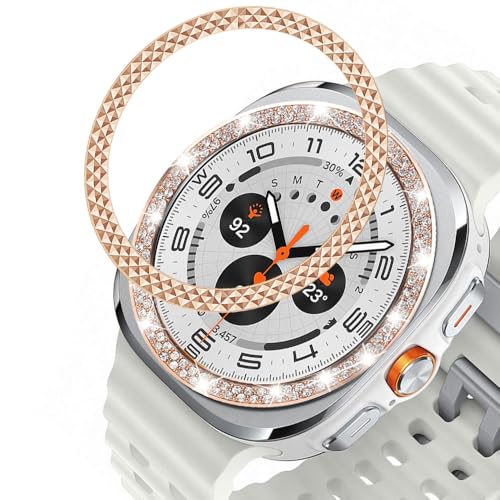 Cadran Samsung Galaxy Watch 3 45mm strass pour soirée et quotidien