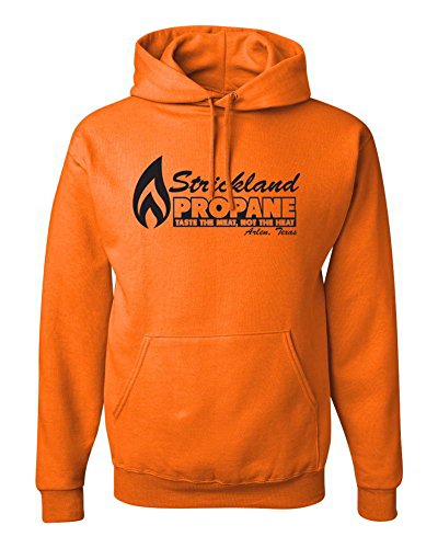Strickland Propane King of The Hill Hoodies - Orange - X-Large