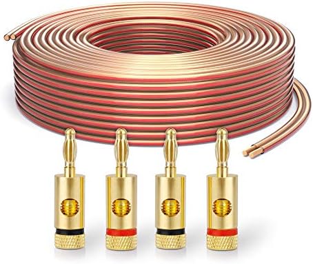 PureLink SP021-050 kabel do głośników 2 x 4,0 mm² (99,9% OFC pełna miedź 0,10 mm przewod) HiFi, kabel skrzynkowy, 50 m, biały