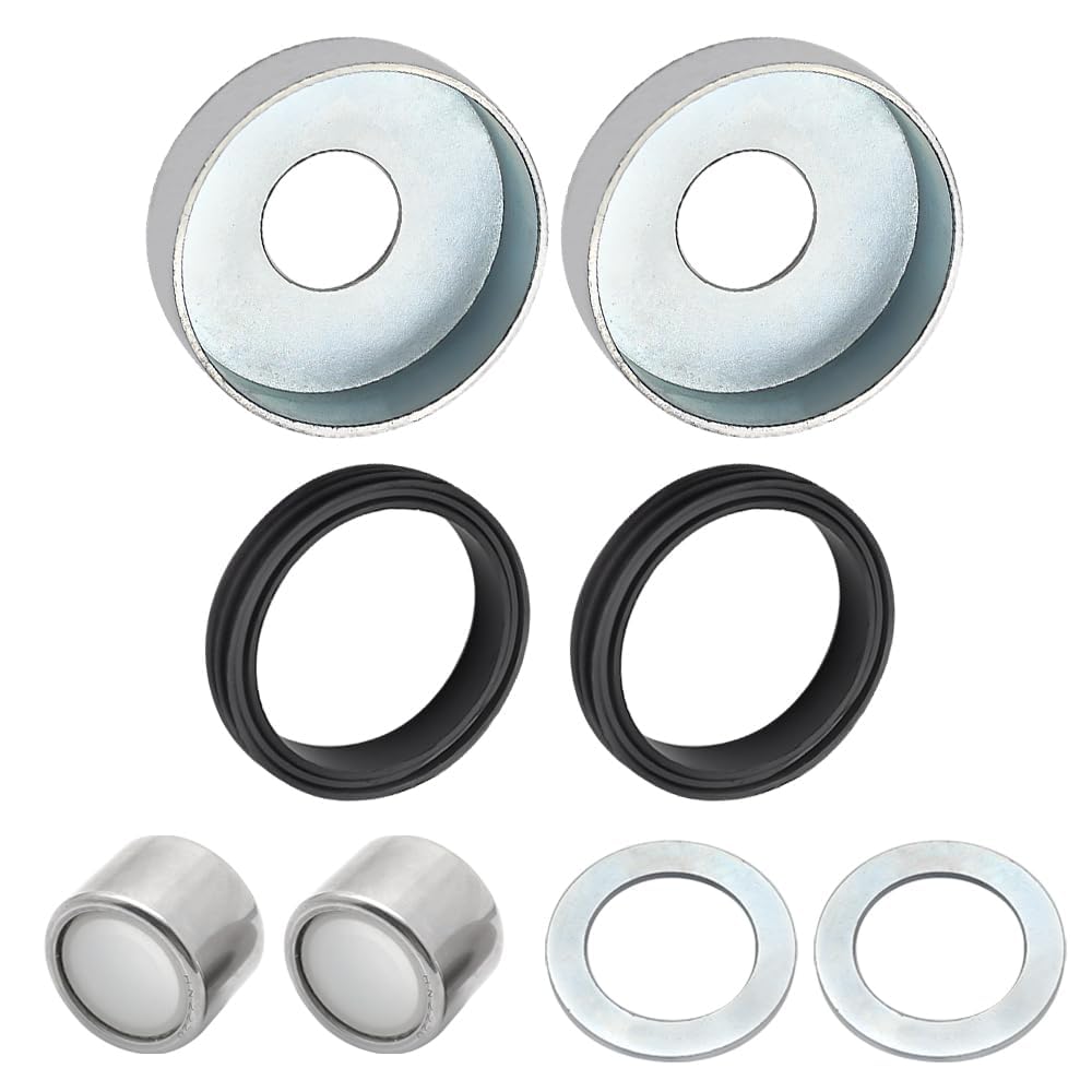Kit de reconstrucción de tapa de rodamiento de brazo oscilante trasero para Yamaha Raptor 350 Banshee 350 Warrior 350 Blaster 200