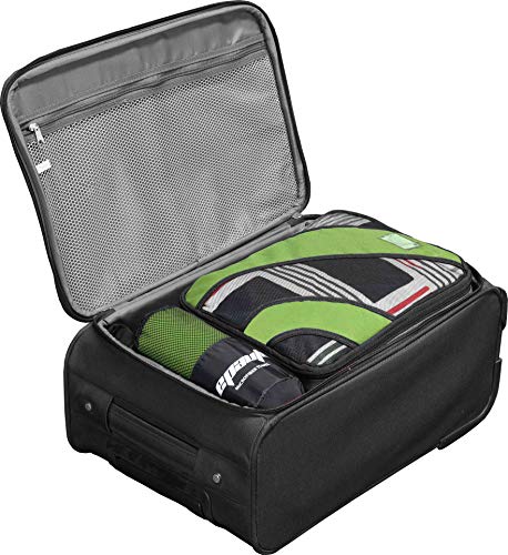 Epauto 2-Pack Microfiber Fast Drying Travel Gym Towels, Green, (60''X30'', 24''X15'') #TOP3