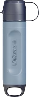 LifeStraw Peak Series – ソロパーソナルウォーターフィルター ハイキング、キャンプ、旅行、サバイバル、緊急時の備えに。細菌、寄生虫、マイクロプラスチックを除去します。