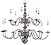 Framburg 9135 MB 14-Light Jamestown Foyer Chandelier, Mahogany Bronze