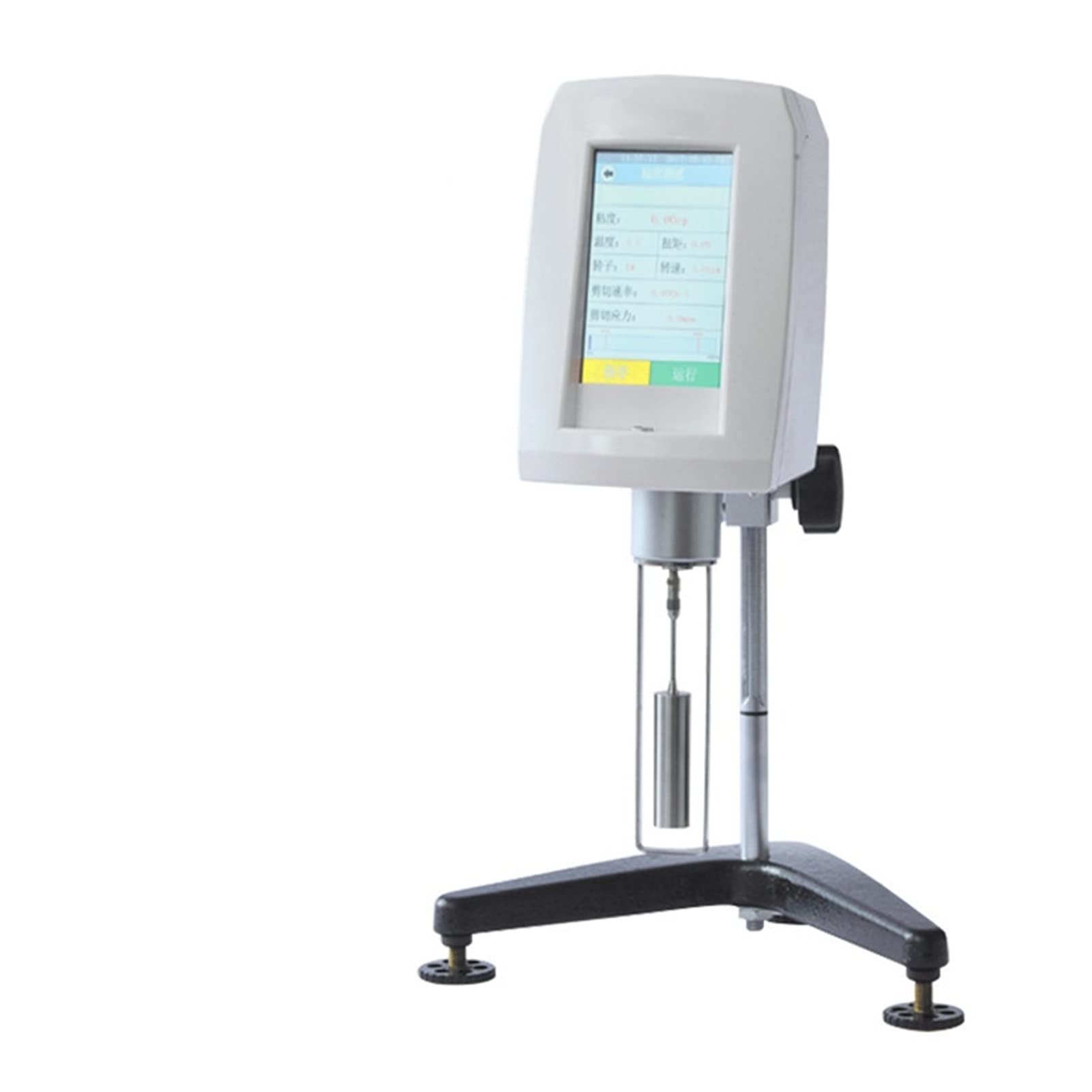 Viskositätsmessgerät, Ndj-5t/ndj-8t Rotationsvisometer digital LCD Einstellbare Geschwindigkeitsdrehviskosität Tester Testausrüstung for Ölfarben Kunststoff,Rotationsviskosimeter(NDJ-5T)