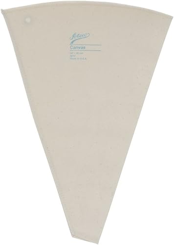 Ateco Bolsa de decoración de pastelería de lona de 14"