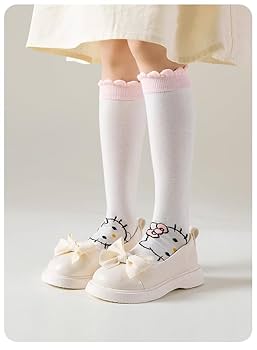 キティ　一脚 レディース ハローキティ アスター W lqd64 コアブラック×フット