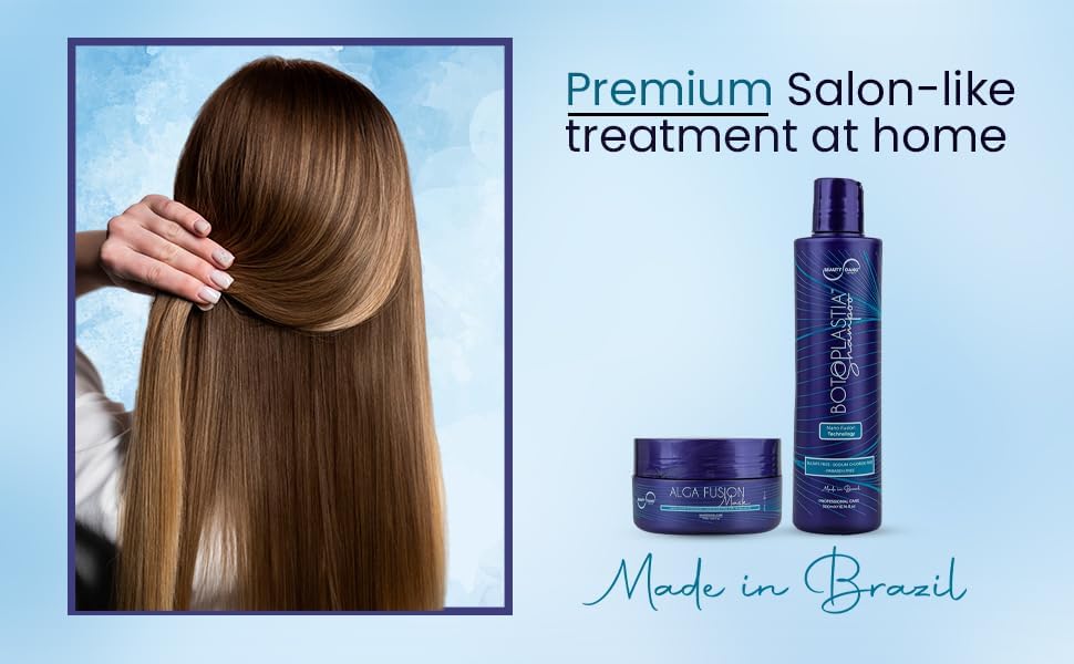 BOTOPLASTIA SHAMPOO 300ml Sulphate and Paraben Free for Smooth and Shiny Hair with Hydrolyzed Protein and Panthenol