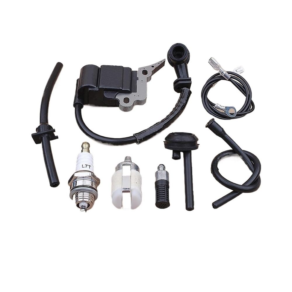 Módulo de bobina de encendido y filtro de combustible, kit de tubería compatible con G2500 de 25 cc, repuestos de jardín.