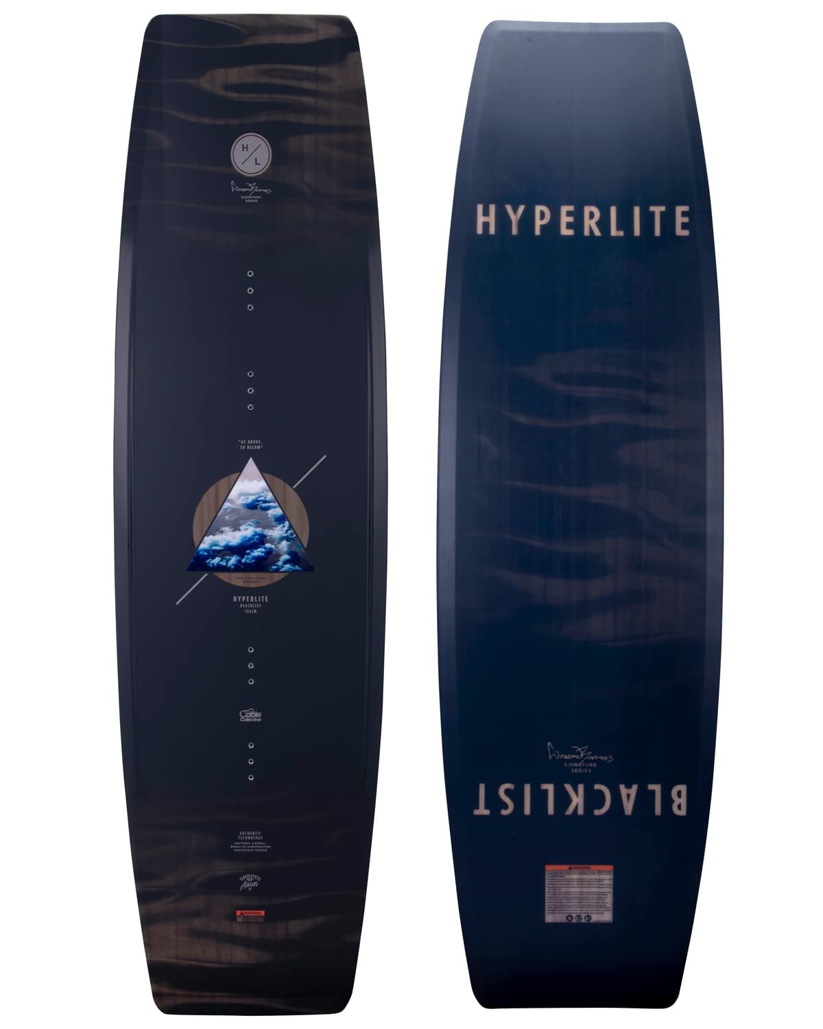 Blacklist Graeme Burress Signature Cable Wakeboard 152cm