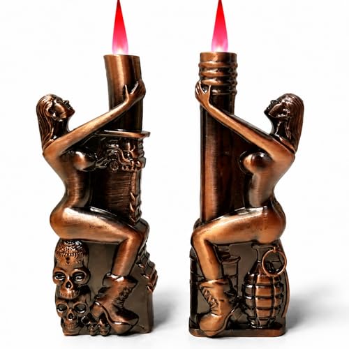 Encendedores de Mecha Torch Pack x2 Diseño Decorativo miniatura 2