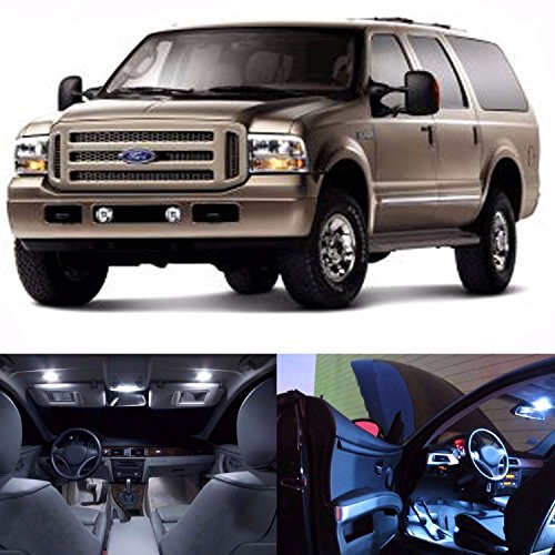 Kit de luces LED blancas interiores para Ford Excursion 2000-2005 miniatura 1