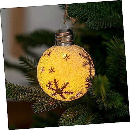 Globe lumineux extérieur pour guirlande et lustre de Noël de décoration de sapin