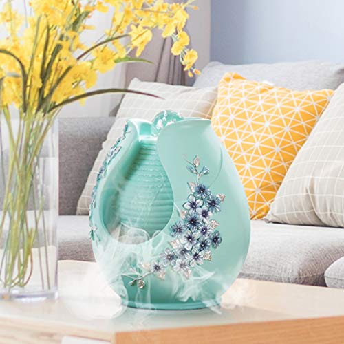 Desktop Fountain Resin Fountain Decoration Living Room kantoor Desktop Verstuiverlucht luchtbevochtiger Fountain Decoration Gift Accessoires voor fonteinfonteinen in de tuin - Image 3