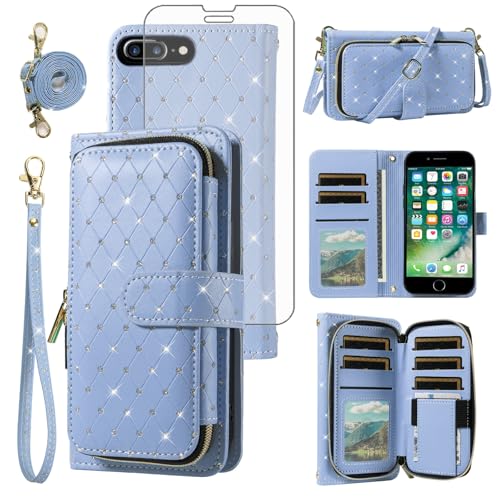 Étui antichoc iPhone 7/8 Plus zippé pour ne plus perdre vos cartes bancaires