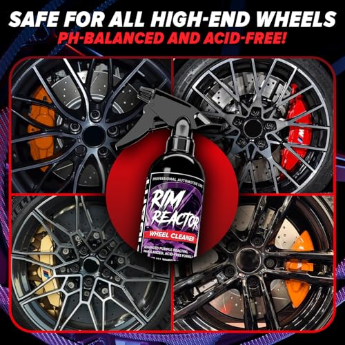 Image of Carfidant Premium Rim Reactor Wheel Cleaner - 9 oz.