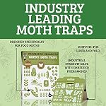 Triple-Strength Pantry Moth Traps 6 Pack – Safe Pheromone Moth Traps for House & Kitchen – Non-Toxic Pantry Pest Solution for Indian Meal Moths - Image 5