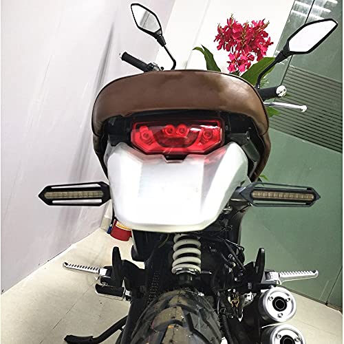 Clignotants moto LED universels pour éviter les dangers de l'angle mort