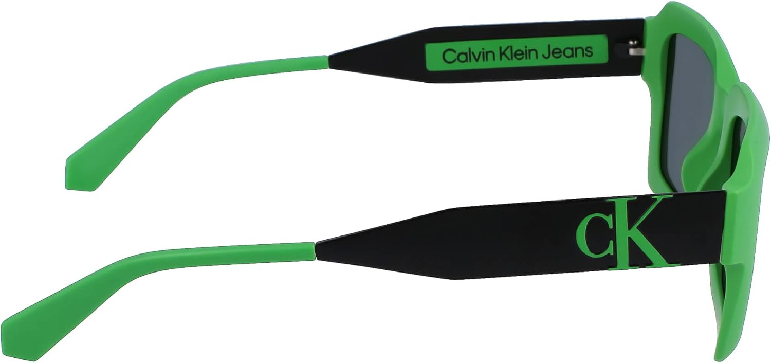 Calvin Klein Jeans Unisex Sunglasses, 300 Green, One Size