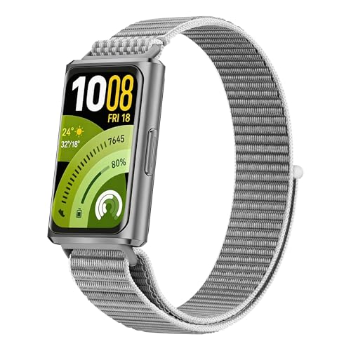 Image of XMUXI Compatible with Huawei Band 11 Nylon Straps Compatible with Huawei Band 11 Pro Watch Strap Lightweight Replacement Strap (No Watch)