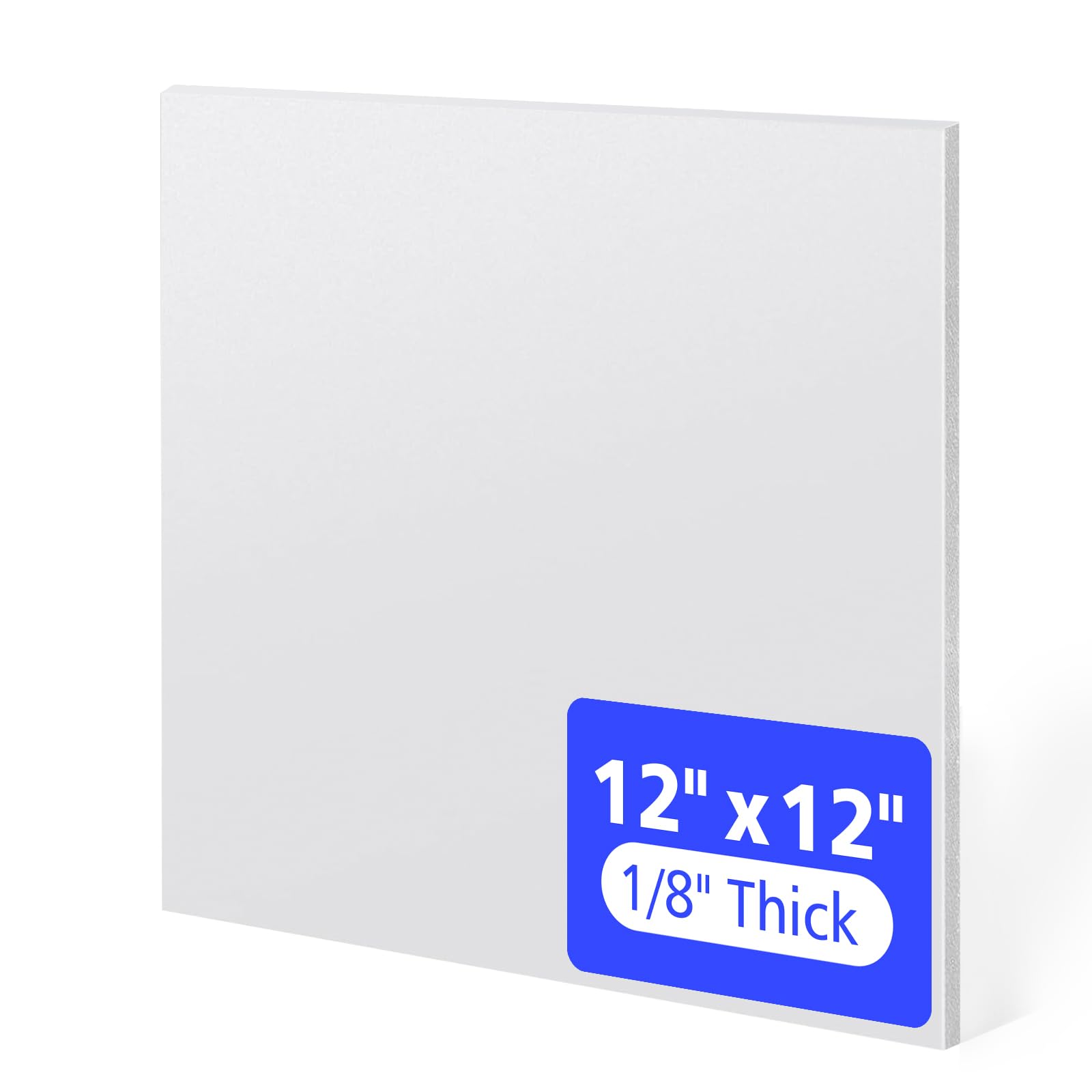 HDPE Sheet 1/2" x 12" - Black Plastic Board -25
