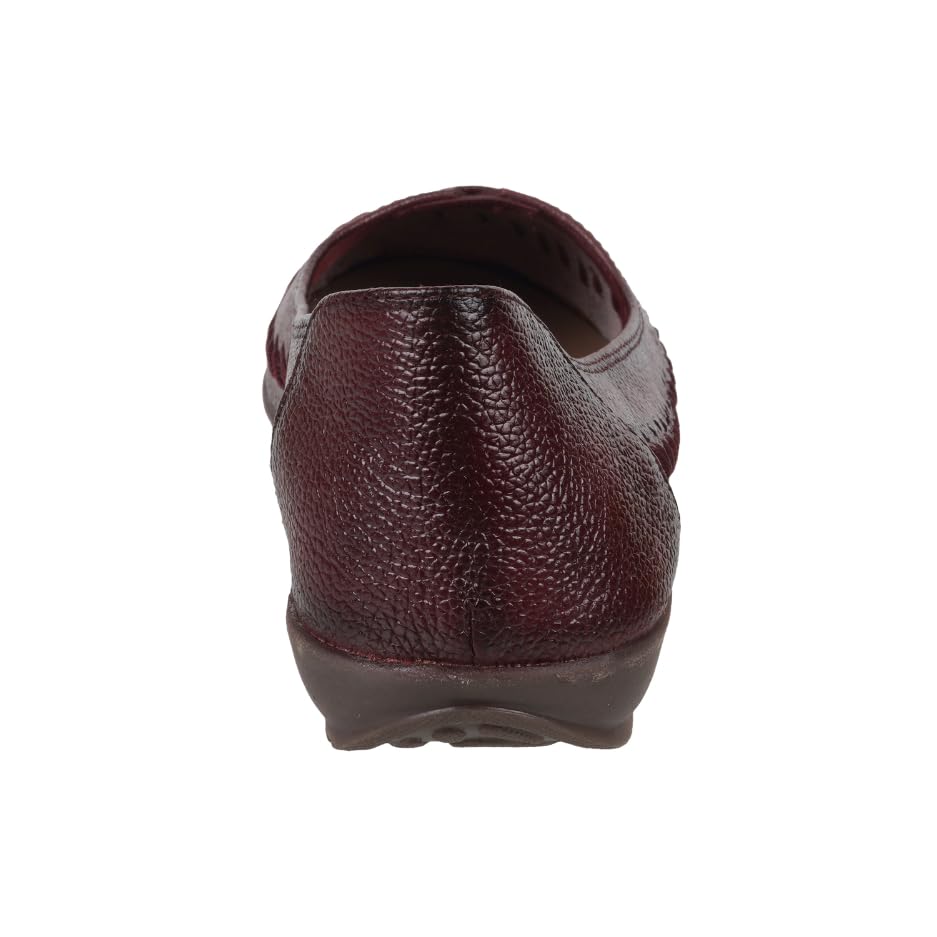 Image of Mochi Women Sythetic Leather Laser-Cut Casual Shoes