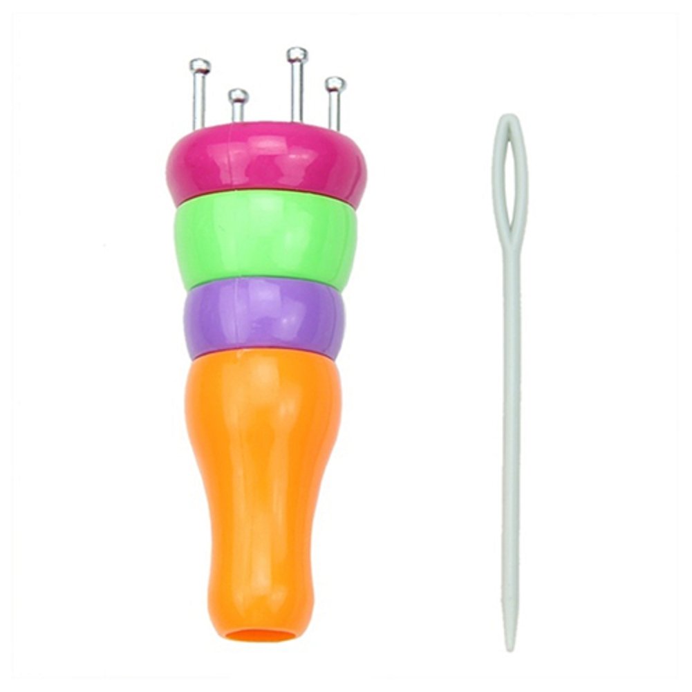 Suberde Plastic Yarn Wool Knitter Knitting Doll Dolly Diy Rope Braided Loom Craft Maker