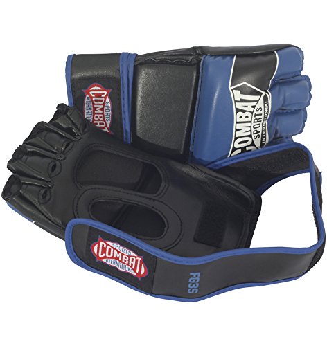 Guantes de boxeo mitad en color azul para tus sesiones de Muay Thai 5