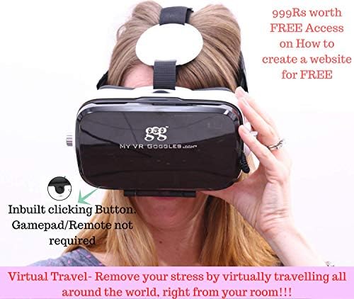 MyVR04 Headset with 120 Degree FOV and 42mm Lens (White)