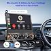 Imagen de Alondy Radio Coche 1 Din pantalla táctil  compatible con [Wireless] Apple CarPlay