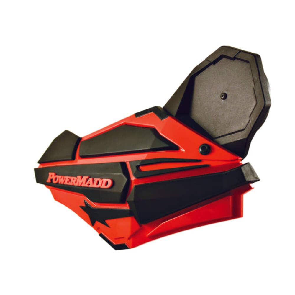 PowerMadd Zestaw 34455 Black Sentinel Mirror Handguard (Fixed/Fold In)