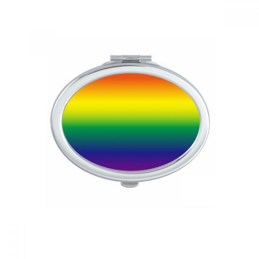 Miroir de poche LGBT compact mignon petit miroir de main portable