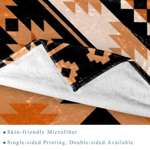 Couverture microfibre de qualité supérieure plaid aztèque doux lit et sofa - 3