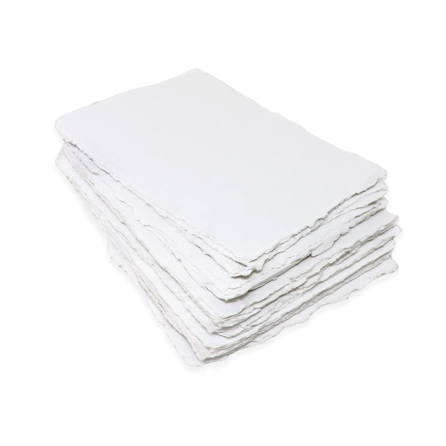 Artway Indigo - A4 Cotton Rag Paper - 100% Cotton/Handmade - 250gsm Smooth Texture - A4 (35 Sheets), Natural White