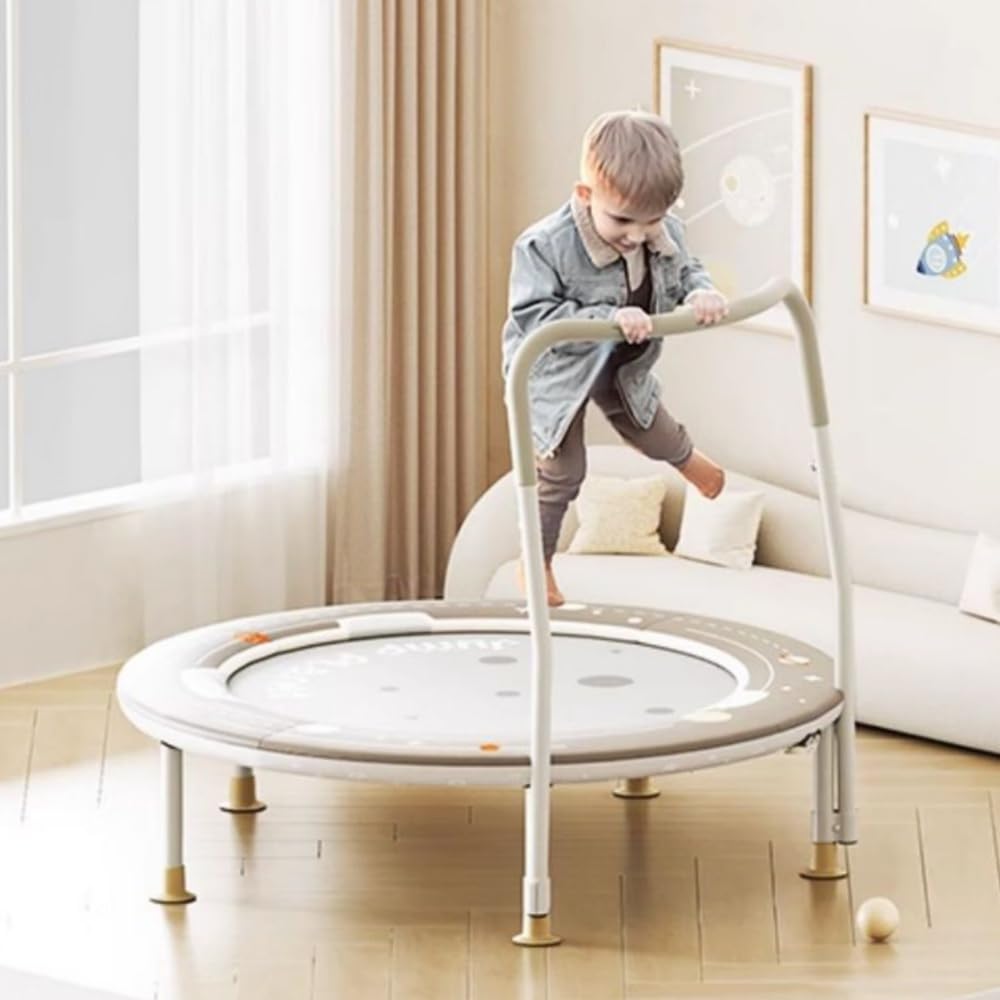 トランポリン　室内 Amazon | トランポリン 室内 八本足【全鋼構造 静音設計 高弾力