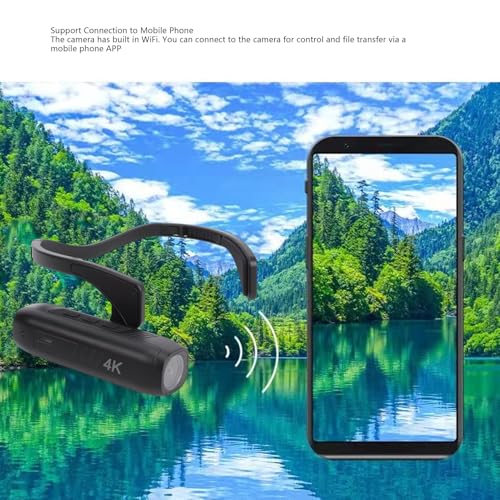 Pomya Head Mounted Camera 4K 30MP estabilización 6 ejes miniatura 5