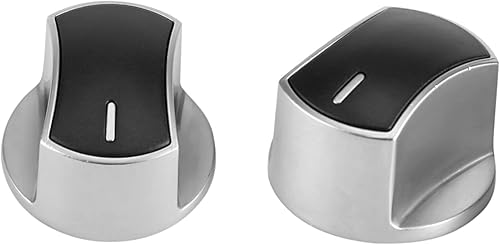 Miniatura 9 de 2 unids universal de gas, estufa de cocina bouton cuatro ariston aleación de zinc interruptor giratorio 0.315 in perillas de control de parte