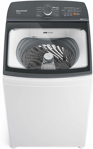 Máquina de Lavar Brastemp 14Kg Branca com Ciclo Tira Manchas Advanced e Smart Sensor - BWK14BB 220V