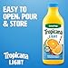 Tropicana Light Orange Juice Beverage, Some Pulp, 46 fl oz Bottle