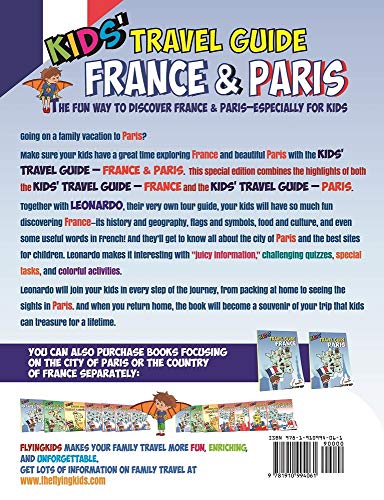 Kids' Travel Guide - France & Paris: The Fun Way To Discover France & Paris - Especially For Kids (Kids' Travel Guides) #TOP1