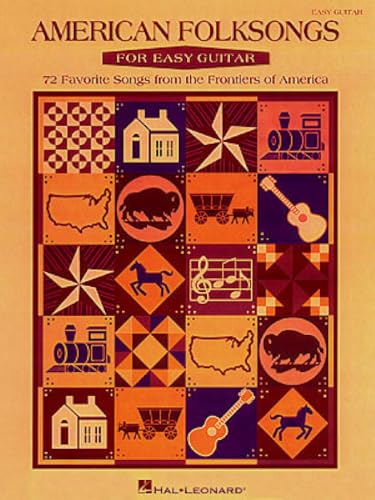 American Folksongs for Easy Guitar | 70+ Traditional Folk Songbook for Easy Guitar | Easy Guitar Sheet Music with Chord Diagrams, Lyrics, and Strumming Patterns | Perfect Music Teacher Resource