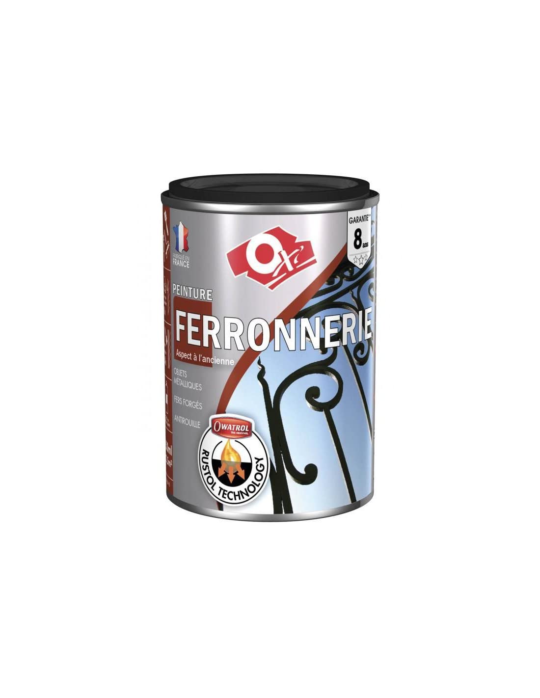 Oxi NFER.250 Ferronnerie 250 ml Noir Velours