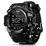 Reloj digital deportivo de cuarzo para hombre,Reloj Digital Deportivo, Militar, Moderno, Multifuncional, Dual Time,...