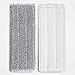 Wowkiki Microfiber Mop Pad - 15 x 5 inch Washable Mop Heads Commercial Mop Head Replacement Pads for Cleaning of Wet or Dry Floors,Professional Home and Office Cleaning Supplies (5 Pack)