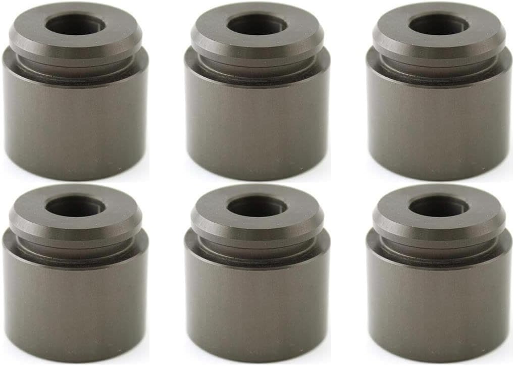 Disc Brake Caliper Piston 6PCs Front Automotive Replacement fits Volkswagen Touareg 2008 5.0L V10