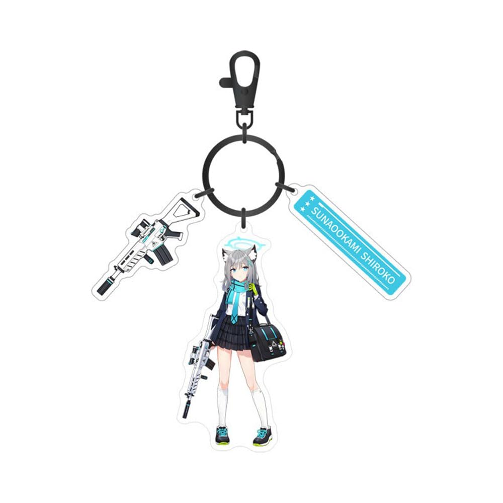 アクリルキーリング5点セット 【ブルーアーカイブ　KUMI】 Amazon | ブルアカ アクリルスタンド キーホルダー 2点セット 砂