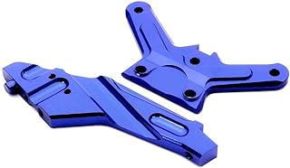Integy RC Model T8691BLUE Billet Machined Front Anti-Bending Plate for HPI 1/10 Bullet MT & Bullet ST