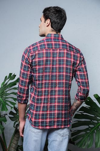 Image of Lymio Men's Solid Regular Fit Shirt