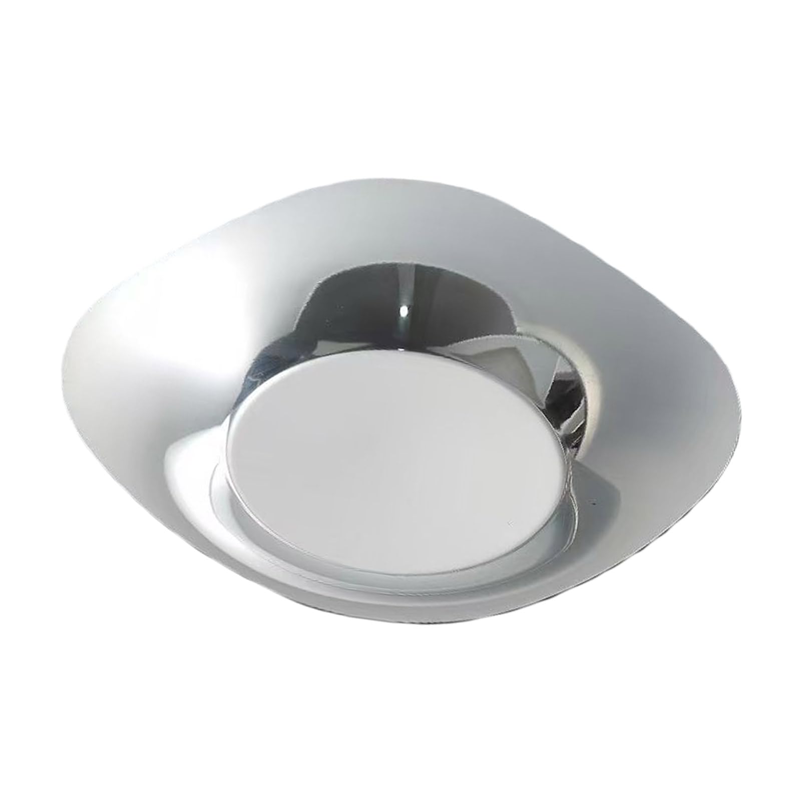 jiingekk Durability Antislip Rustless Steel Bowl for Smooth Surfaces Safe Fruit Holder for Daily Use in Kitchen or Living Area Fruit Nut Tray