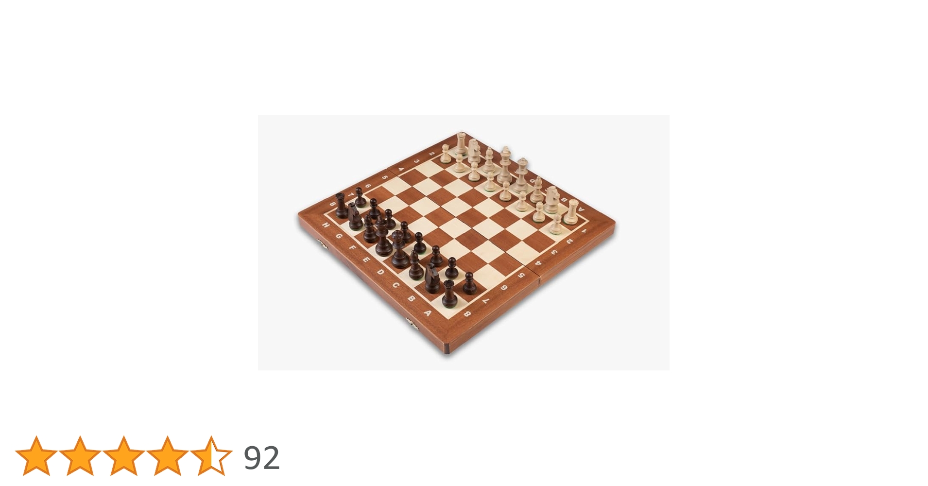 Amazon.co.jp: Handmade Chess Set Wegiel Tournament No.4