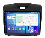Tragbares Autoradiofür Isuzu D-Max 2012-2016 9 Zoll Kabelloses Carplay Android Auto GPS Navigation OTA Update Sprachsteuerung Mirror Link,8 Core 4G+WiFi 2G+32G